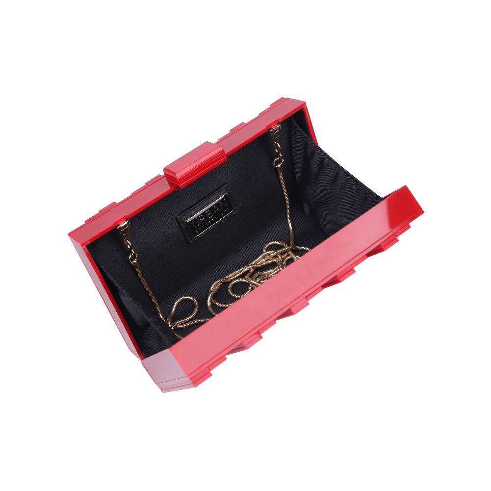 Product Image of Urban Expressions Leo Evening Bag 840611167828 View 4 | Red