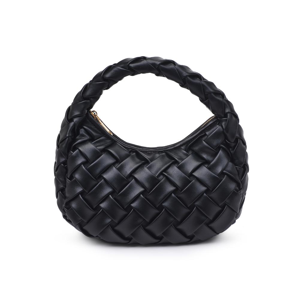 Woman wearing Black Urban Expressions Noreen Clutch 840611193650 View 5 | Black