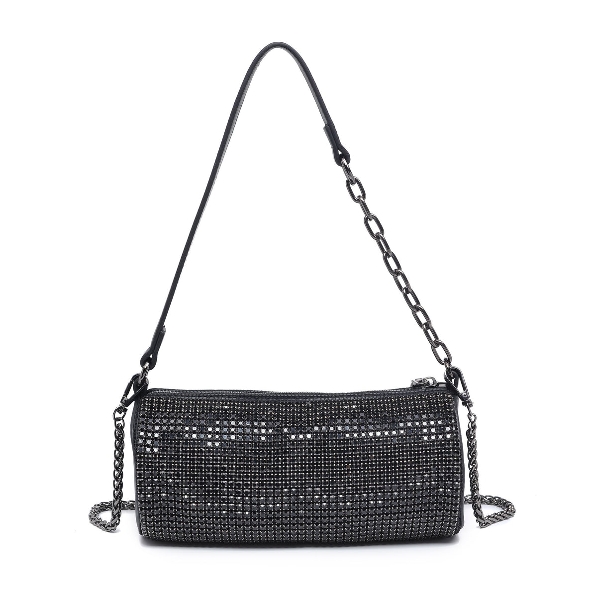 Product Image of Urban Expressions Britney Evening Bag 818209012669 View 7 | Black