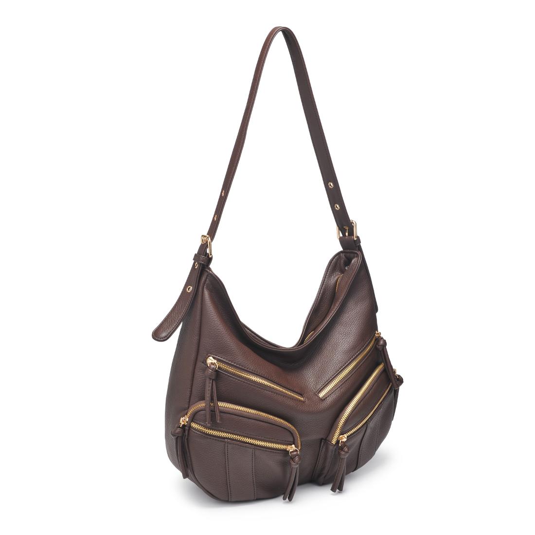 Product Image of Urban Expressions Christine Hobo 840611198969 View 2 | Chocolate