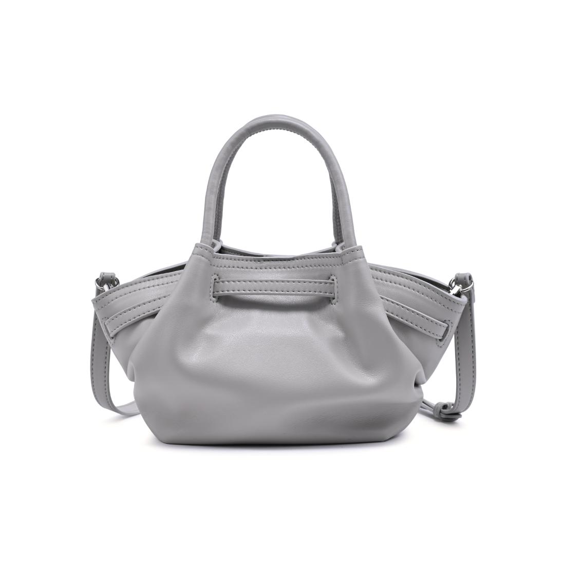 Woman wearing Grey Urban Expressions Selena - Color Pop Crossbody 840504204920 View 7 | Grey