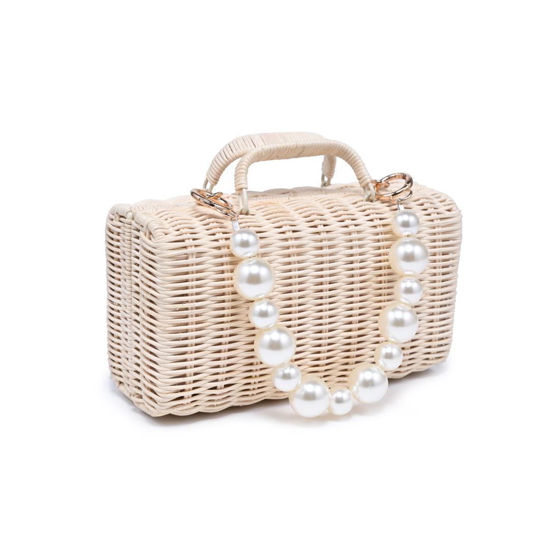 Woman wearing Natural Urban Expressions Everly Evening Bag 840504204869 View 6 | Natural