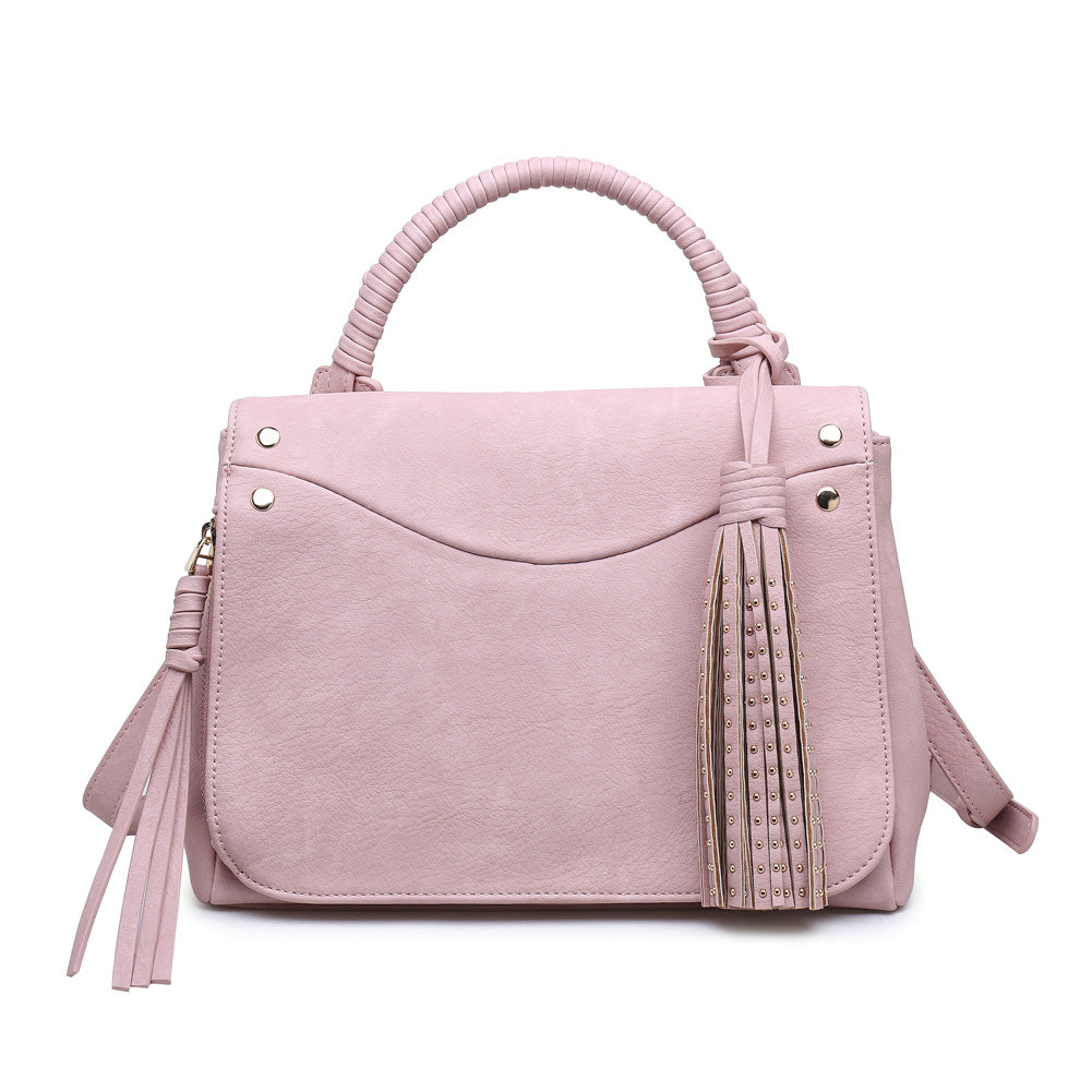 Product Image of Urban Expressions Jonah Satchel 840611144867 View 1 | Blush