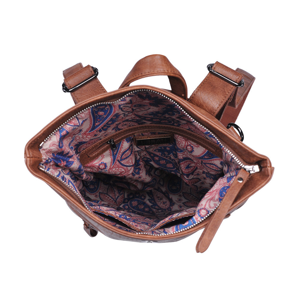 Urban Expressions Lennon Backpack 840611134837 View 8 | Cognac