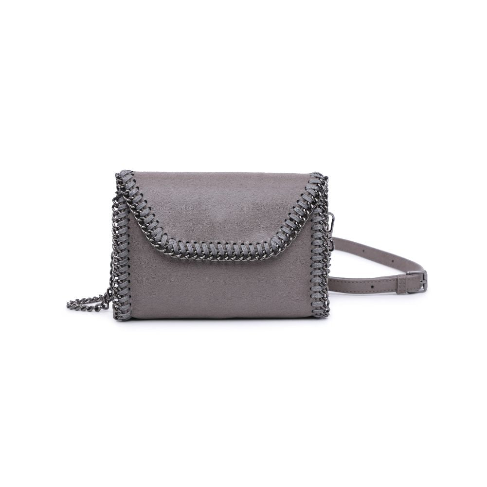 Product Image of Urban Expressions Felicia Crossbody 818209011518 View 5 | Gunmetal