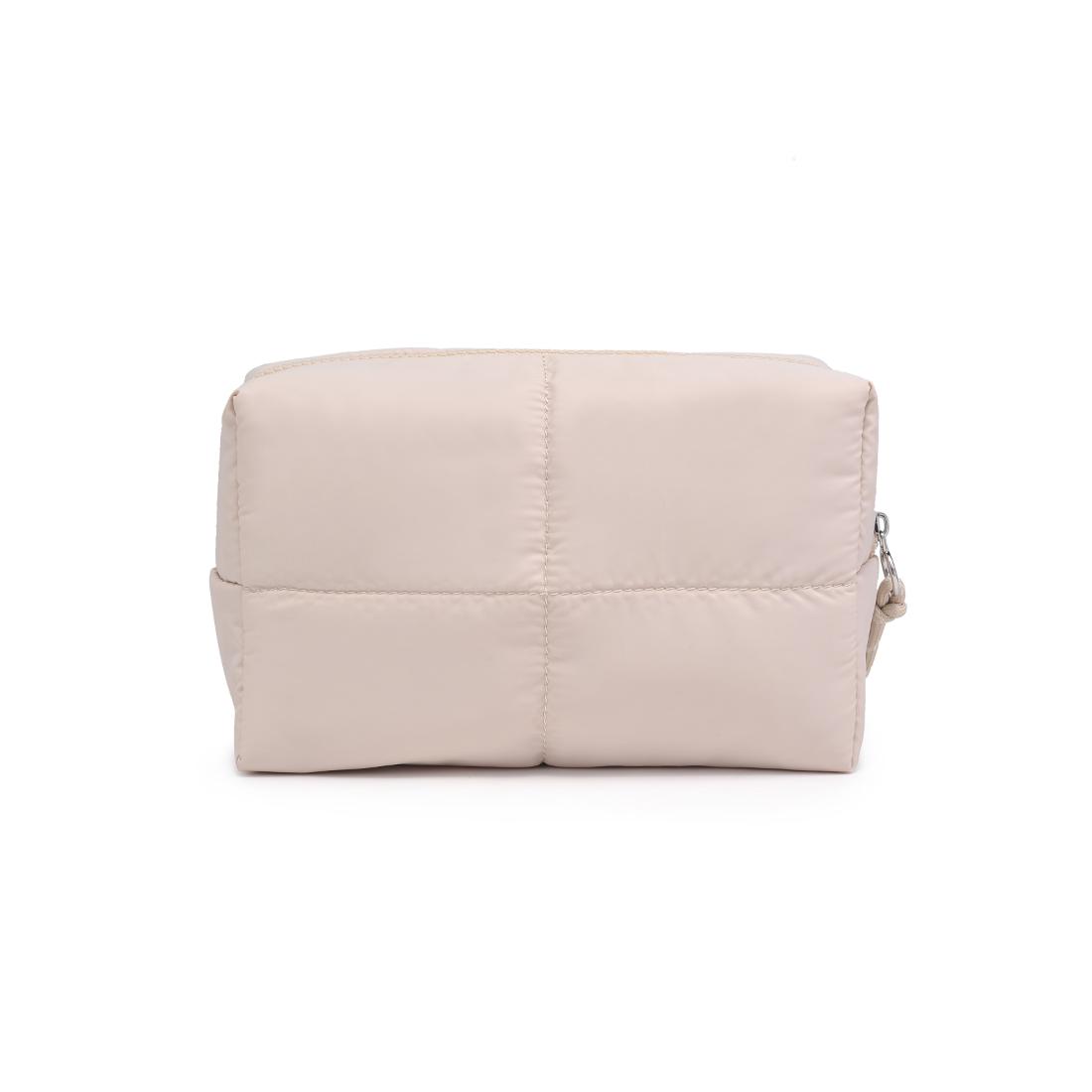 Urban Essentials Daydreamer - Nylon Cosmetic & Travel Organizer Pouch 840611197627 View 7 | Cream