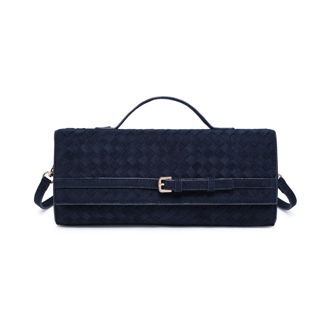 Urban Expressions Emerson - Faux Suede Woven Crossbody 840504216053 View 1 | Midnight