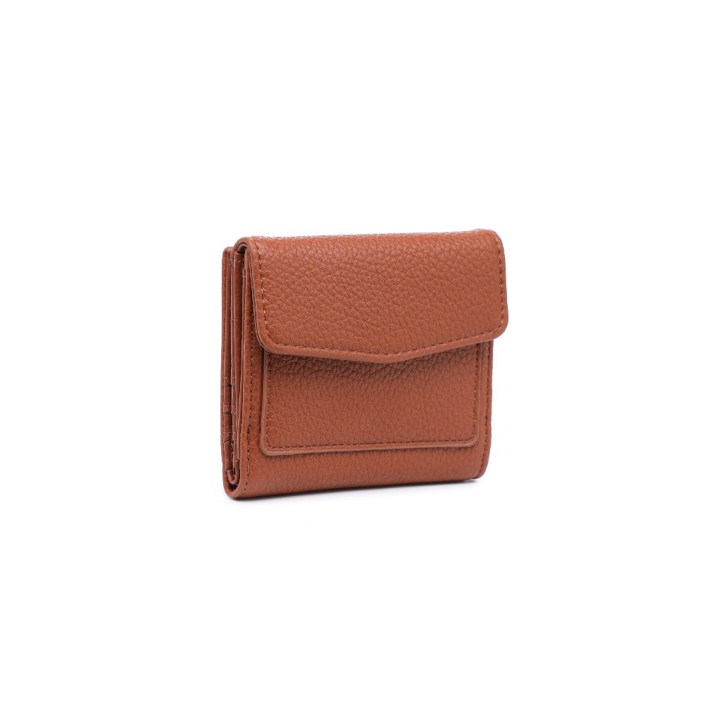 Woman wearing Tan Urban Expressions Wallace Wallet 840611105561 View 6 | Tan