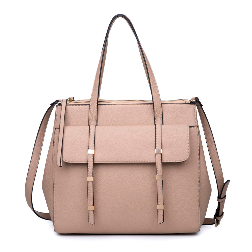Product Image of Urban Expressions Ambrose Satchel NA-840611161642 View 1 | Almond