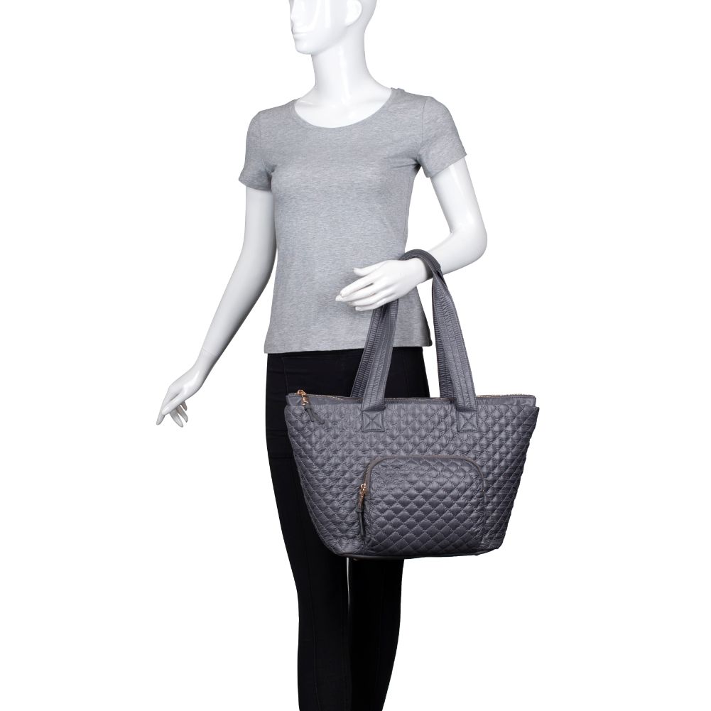 Product Image of Urban Expressions Sprint Tote 840611175656 View 5 | Grey