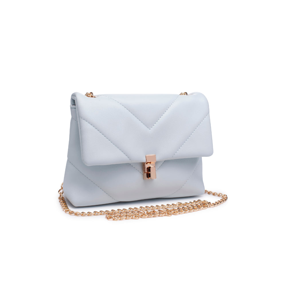 Product Image of Urban Expressions Samantha Crossbody 840611178930 View 6 | Ice Blue
