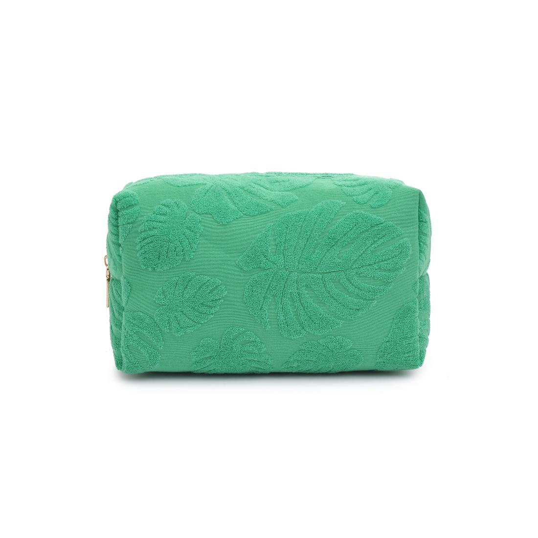 Urban Essentials Palm Breeze Cosmetic & Travel Organizer Pouch 840611195340 View 5 | Green
