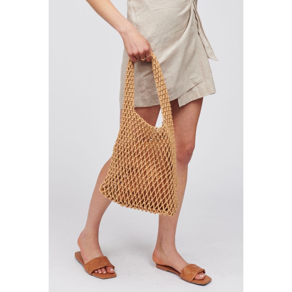 Woman wearing Natural Urban Expressions Antigua Tote 818209016018 View 1 | Natural