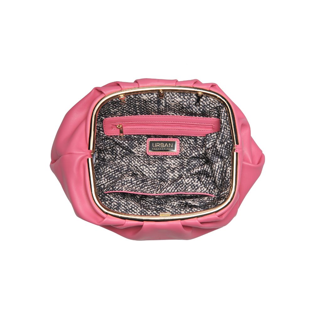 Product Image of Urban Expressions Yasmina Clutch 818209016292 View 8 | Bubblegum
