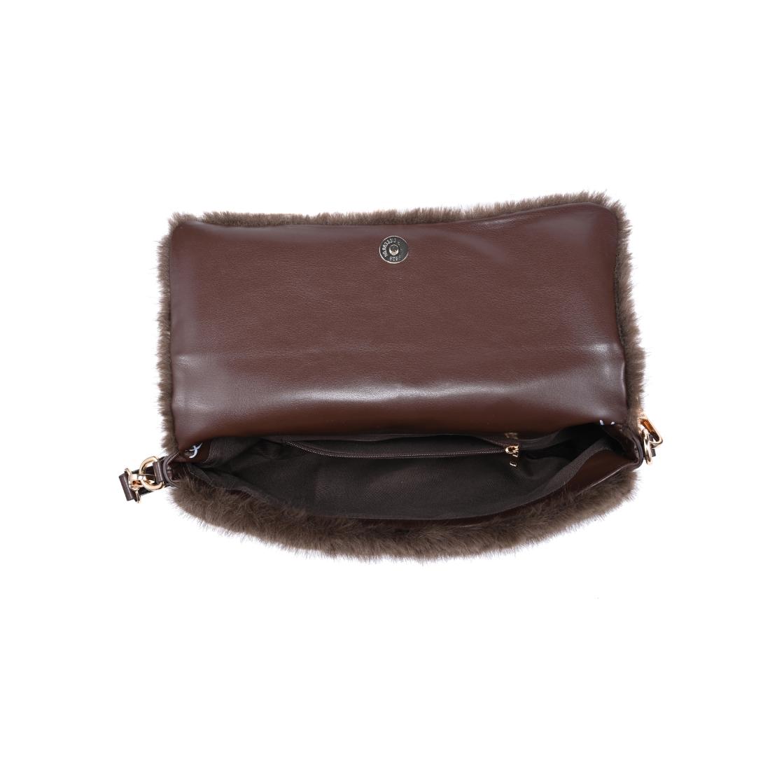 Urban Expressions Glorida Shoulder Bag 840504215032 View 4 | Chocolate