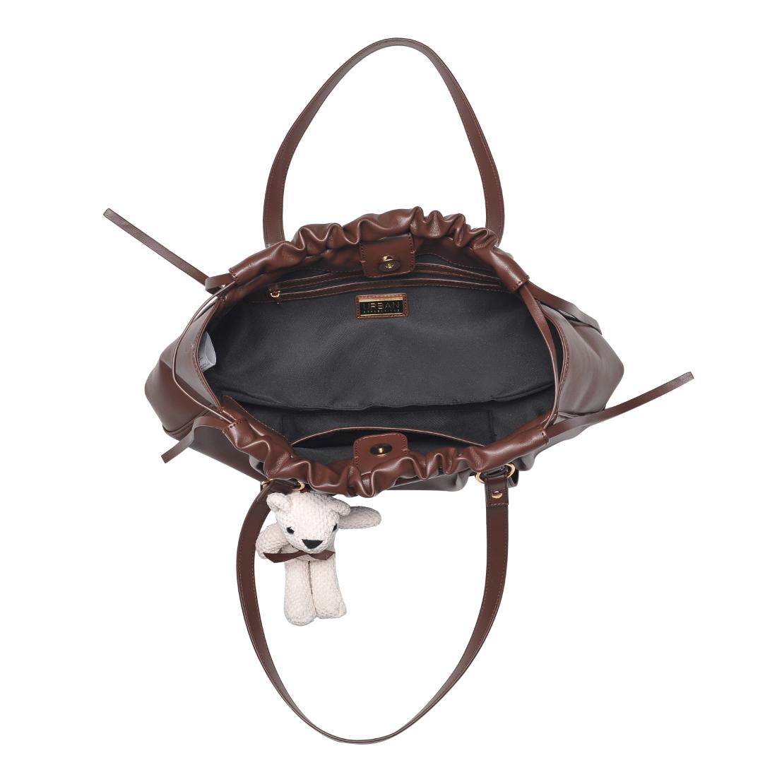 Product Image of Urban Expressions Pattington Shoulder Bag 840611199119 View 8 | Chocolate