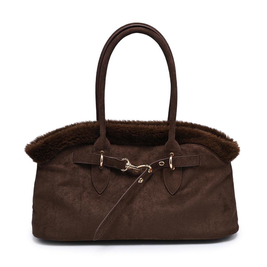 Urban Expressions Tommy Satchel 840504212291 View 5 | Chocolate