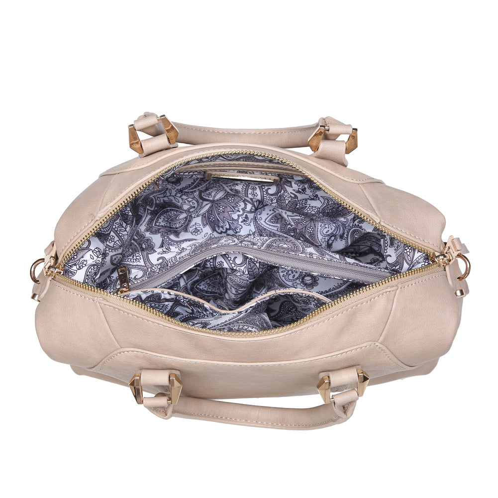 Product Image of Urban Expressions Emmerson Satchel NA-840611149688 View 4 | Natural