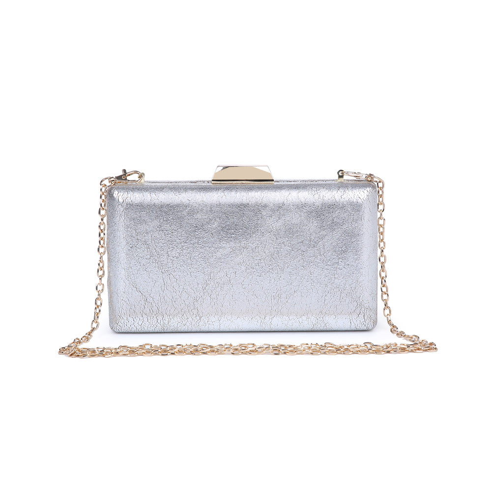 Product Image of Urban Expressions Flora Evening Bag NA-840611156976 View 3 | Silver