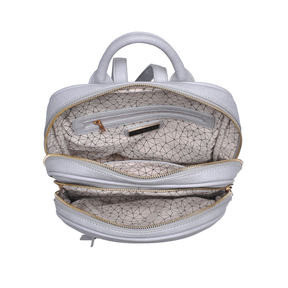 Product Image of Urban Expressions Mercer Backpack 840611178886 View 8 | Dove Grey