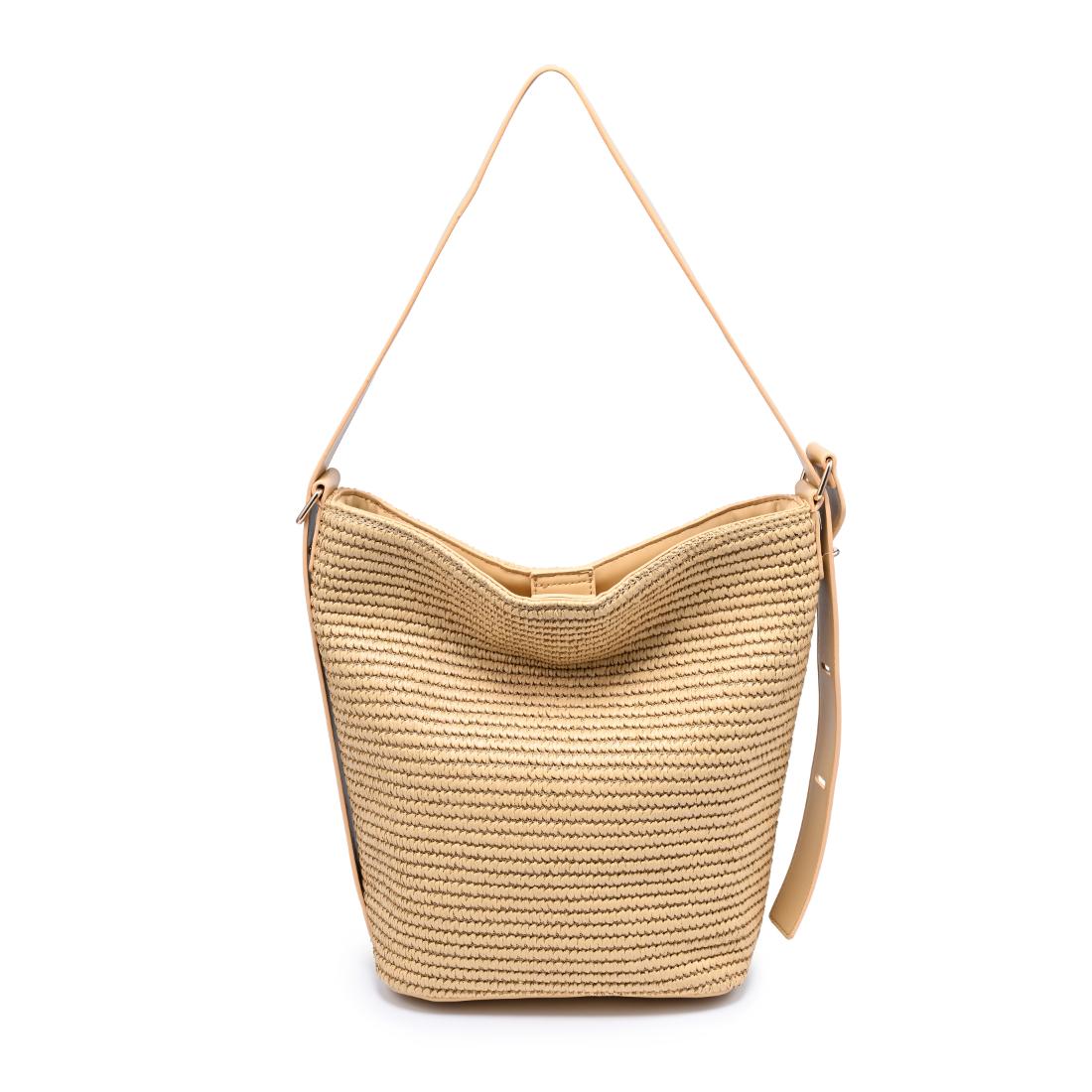 Urban Expressions Jessica - Straw Tote 840504204463 View 7 | Natural
