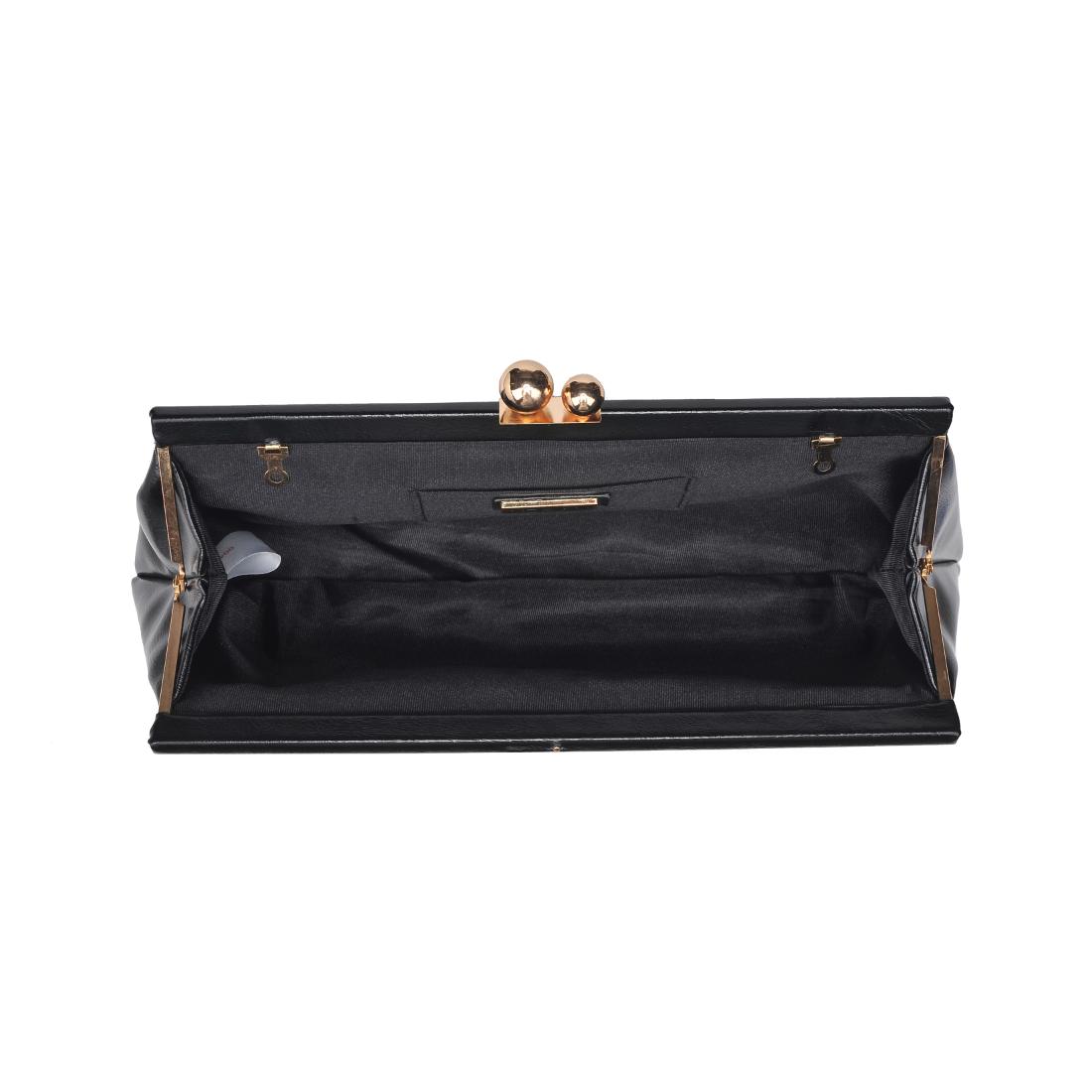 Product Image of Urban Expressions Joplin - Kisslock Clutch 840504200786 View 8 | Black