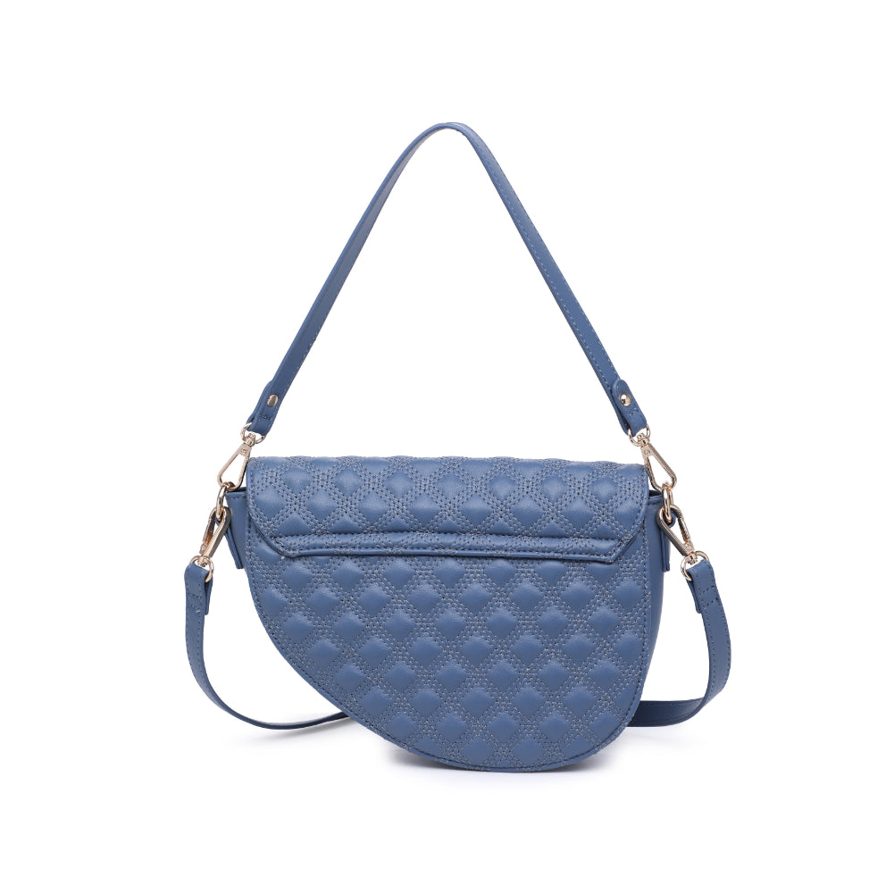 Woman wearing Denim Urban Expressions Lorena Baguette 818209011341 View 7 | Denim