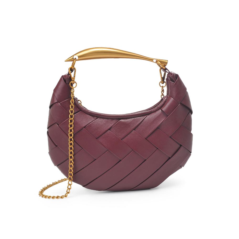 Woman wearing Wine Urban Expressions Ursula Crossbody 840611193766 View 5 | Wine