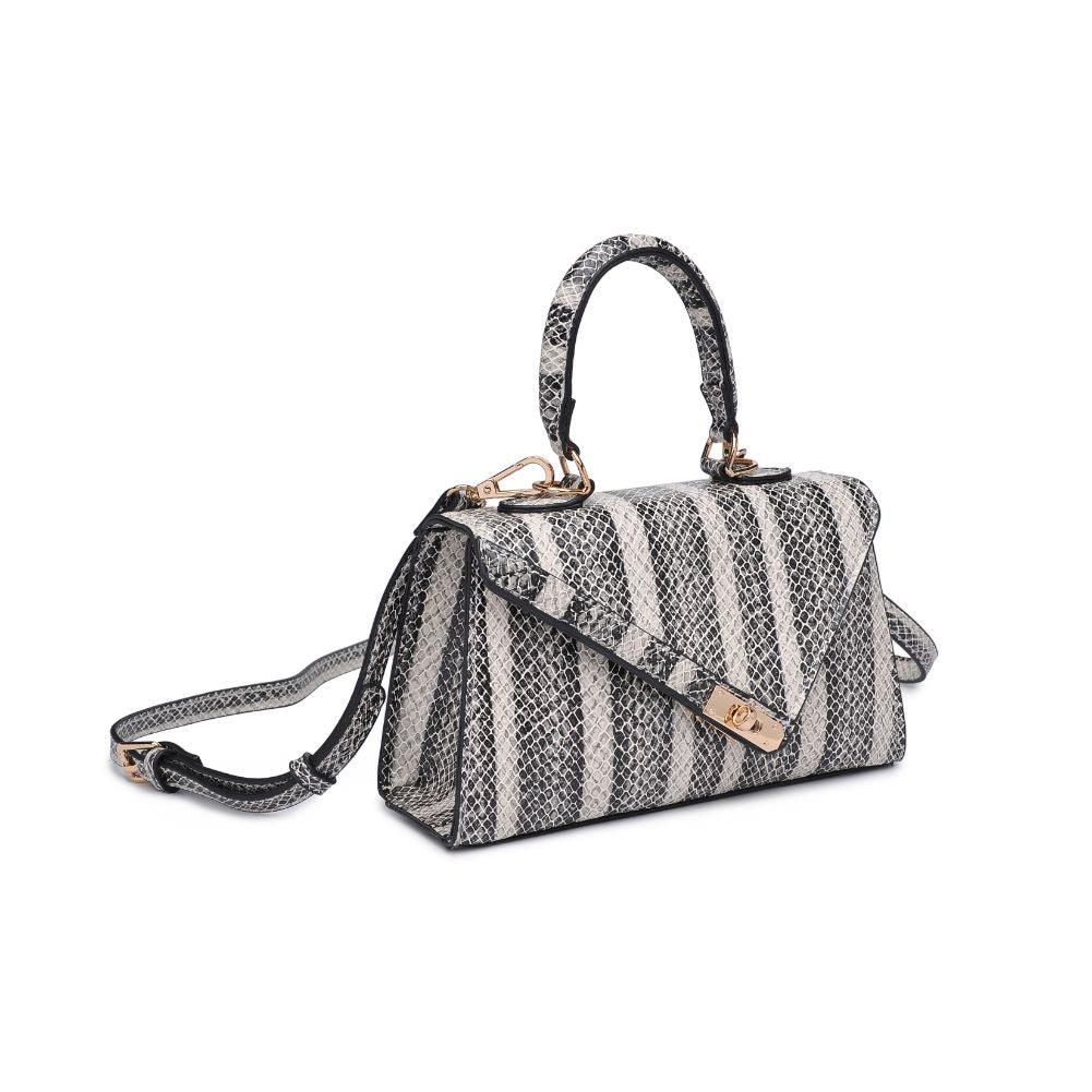 Product Image of Urban Expressions Blake Crossbody 840611174697 View 7 | Black White