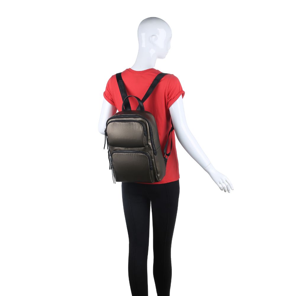 Product Image of Urban Expressions Braxton Backpack NA-840611166807 View 5 | Olive