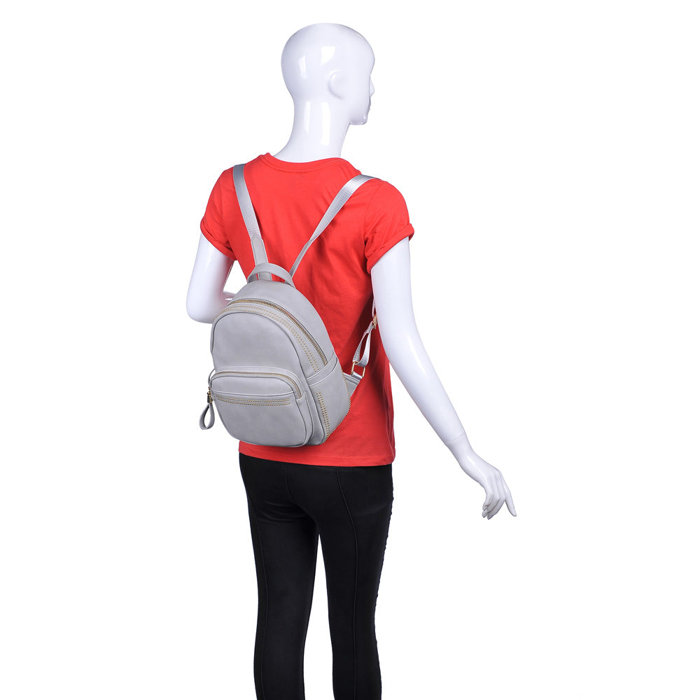 Product Image of Urban Expressions Pippa Backpack NA-840611160669 View 5 | Grey