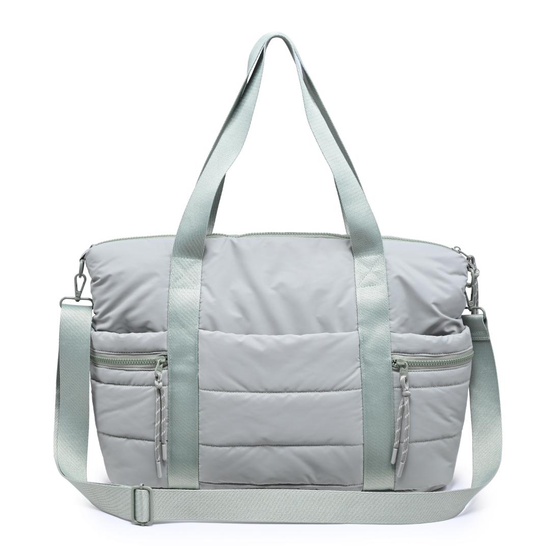 Urban Expressions Everywhere Tote 840504209925 View 3 | Sage Grey