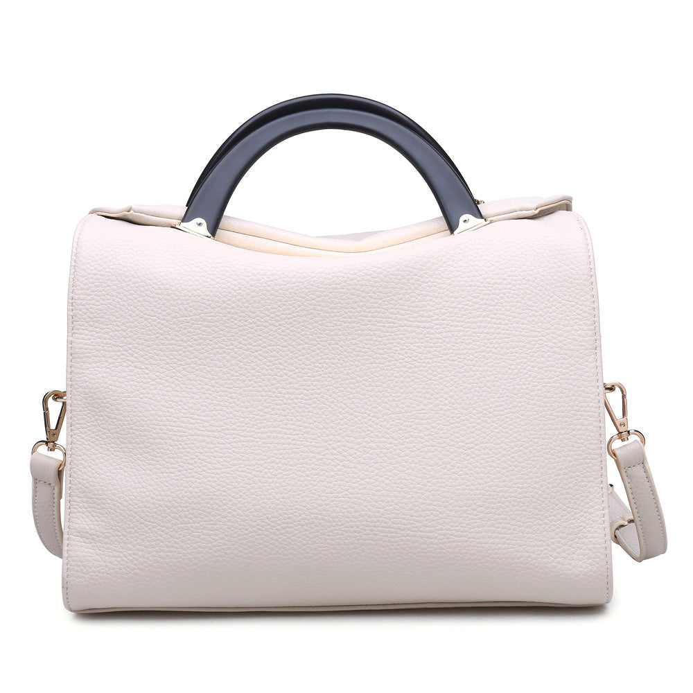 Product Image of Urban Expressions Amelie Satchel NA-840611145031 View 3 | Dove Grey