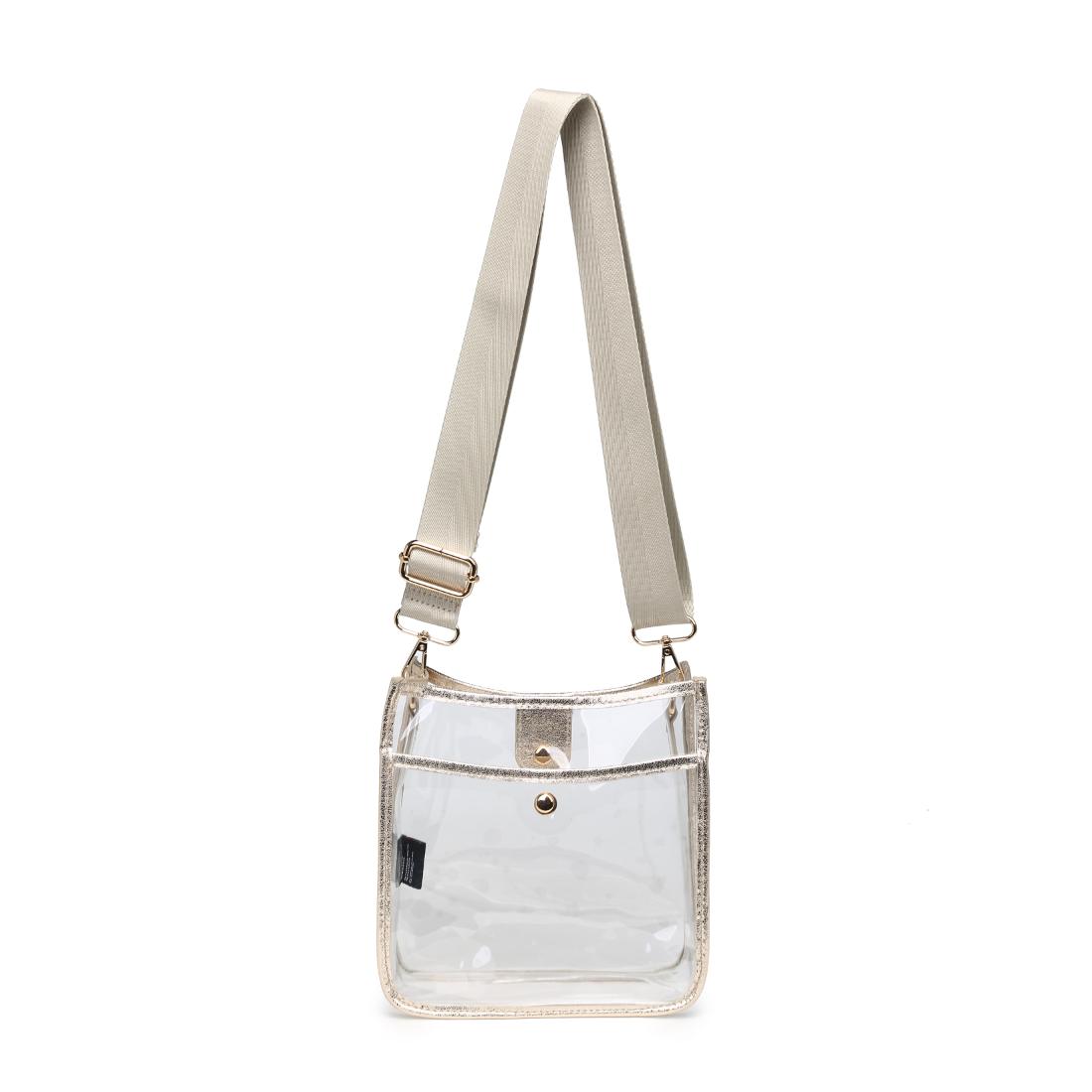 Product Image of Urban Expressions Beckham - Clear Crossbody 840504201431 View 5 | Gold