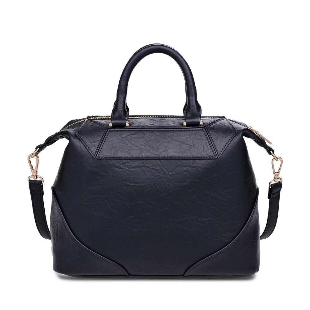 Woman wearing Black Urban Expressions Hayden Satchel NA-840611160065 View 7 | Black