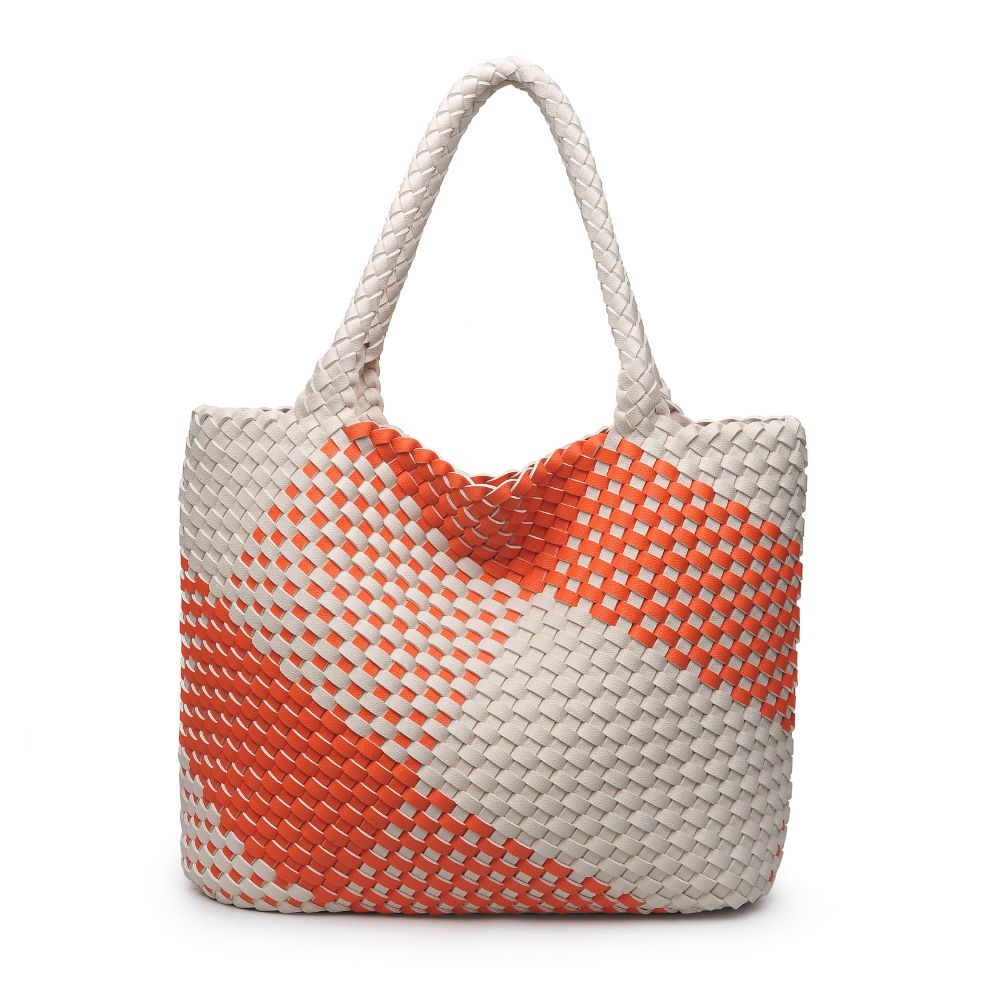 Product Image of Urban Expressions Cebu Tote 840611169594 View 3 | Orange Cream