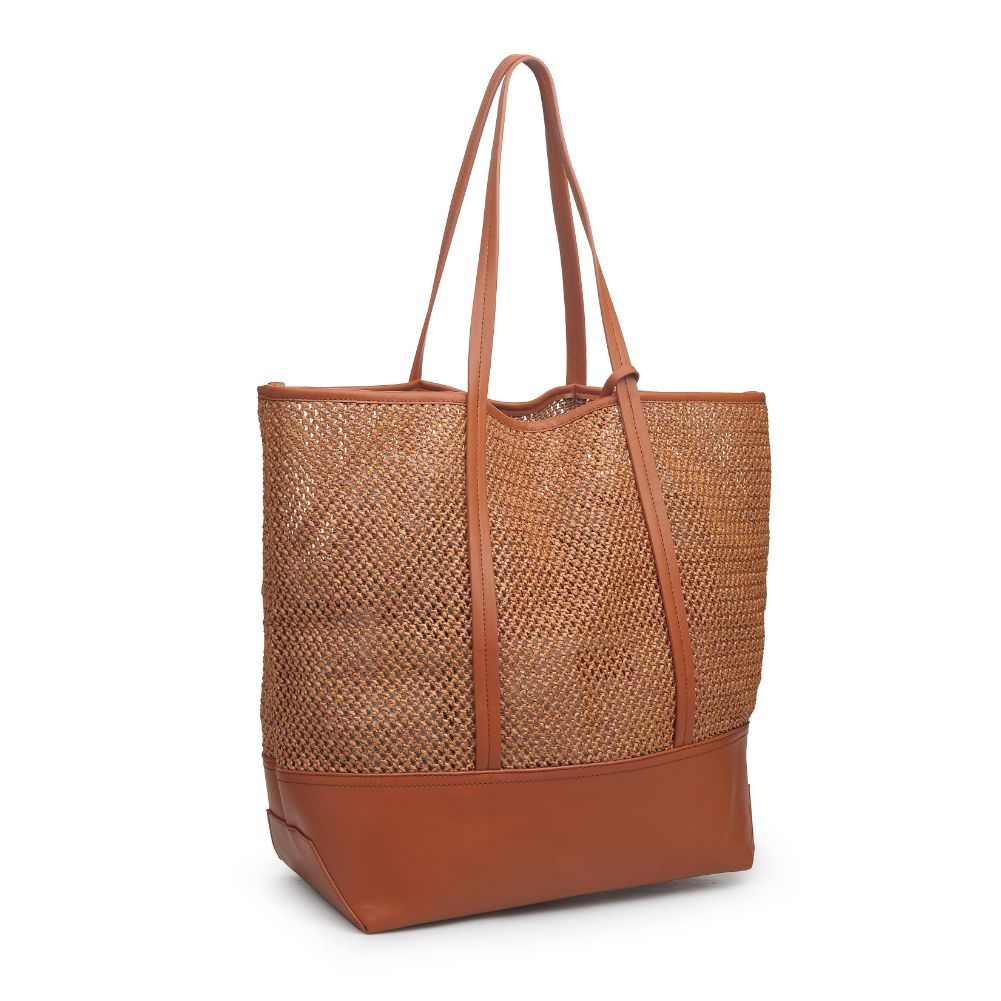 Product Image of Urban Expressions Tangier Tote 840611172853 View 2 | Tan