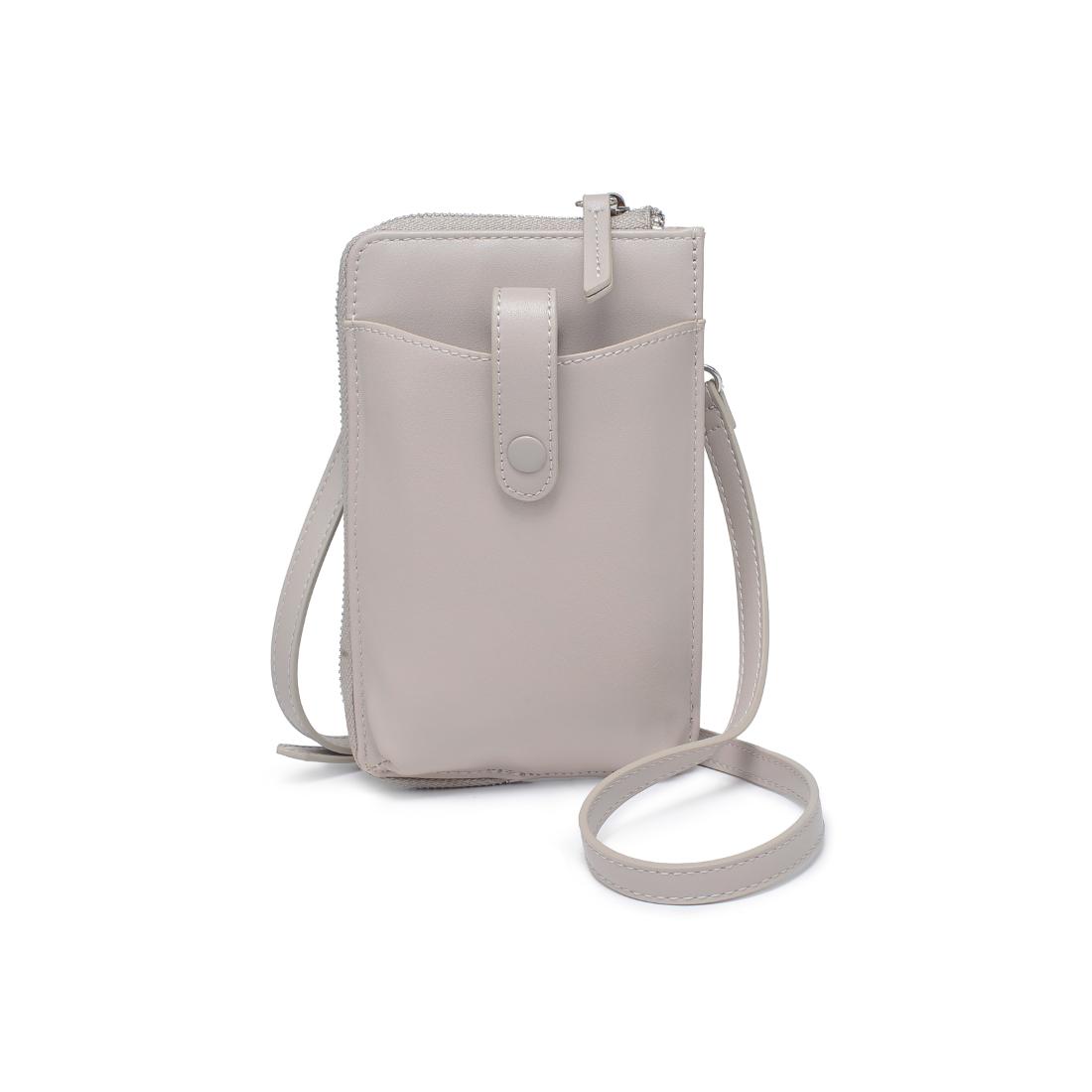 Urban Expressions Carol Cell Phone Crossbody 840504201233 View 5 | Grey