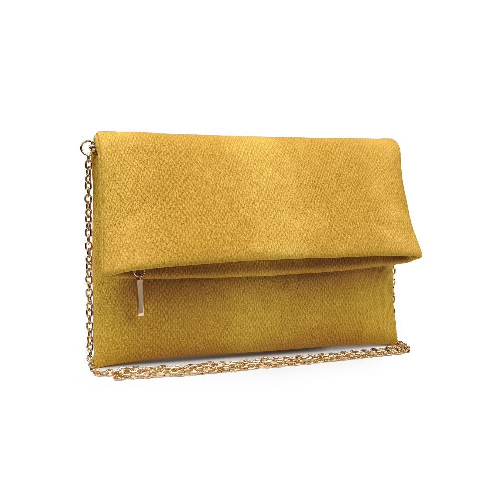 Product Image of Urban Expressions Evie Clutch 840611164933 View 2 | Mustard