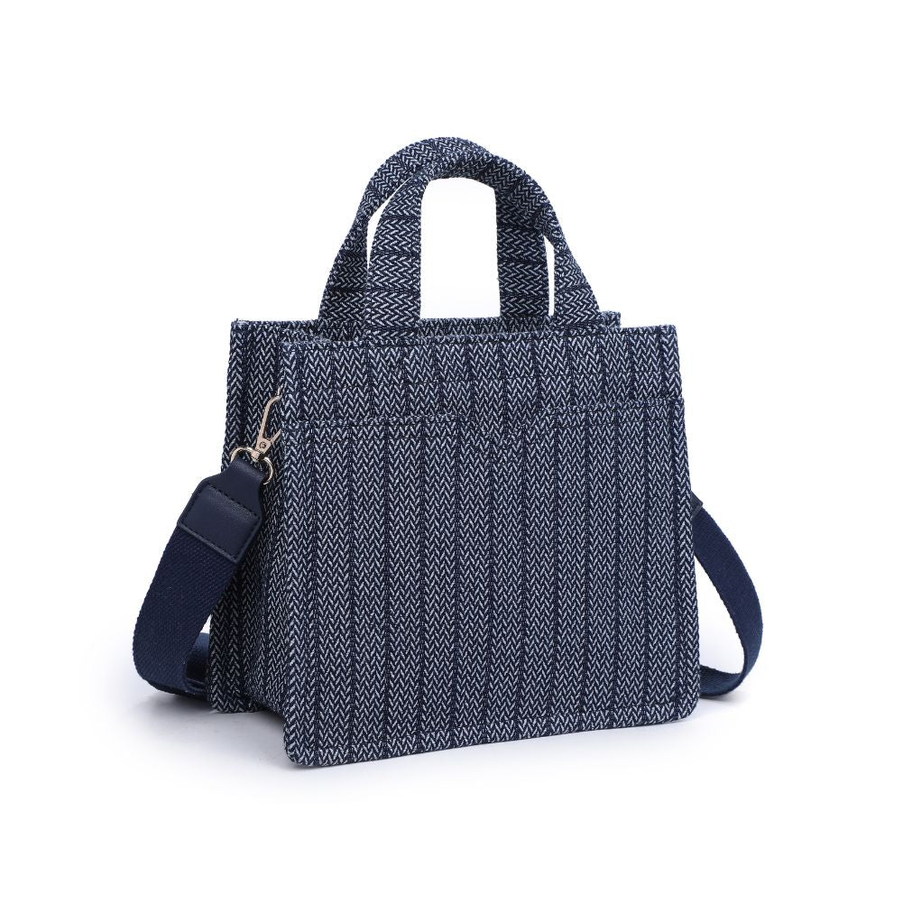 Product Image of Urban Expressions Vivienne Mini Tote 840611101761 View 6 | Denim
