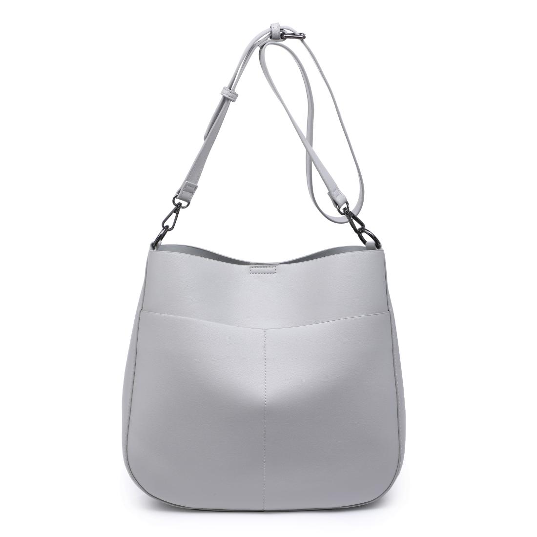 Product Image of Urban Expressions Delphine Crossbody 840504200397 View 1 | Dove Grey