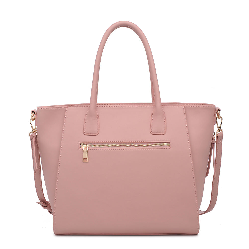 Product Image of Urban Expressions Primrose Tote NA-840611158796 View 3 | Blush
