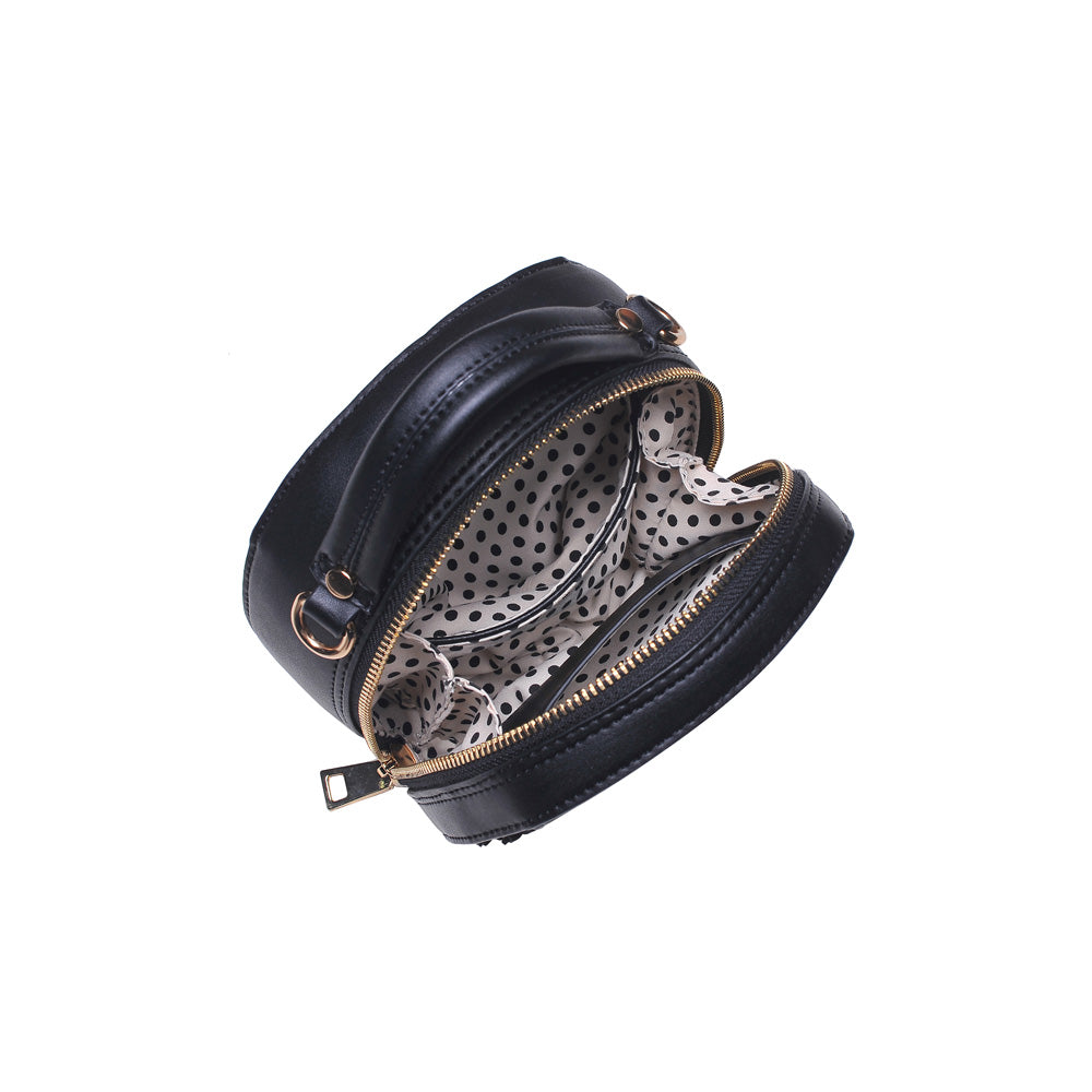 Woman wearing Black Urban Expressions Rosaline Crossbody NA-840611127686 View 9 | Black