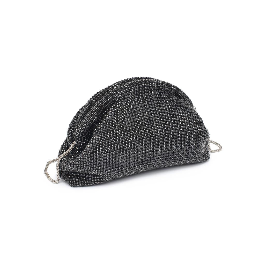 Woman wearing Black Urban Expressions Mariah Evening Bag 840611129970 View 6 | Black