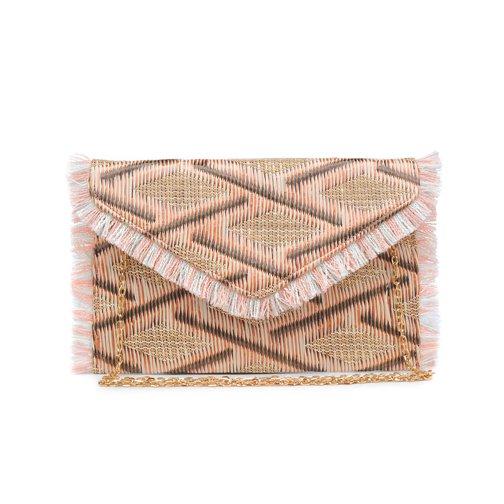 Product Image of Urban Expressions Dominica Clutch 840611143891 View 1 | Pink Multi
