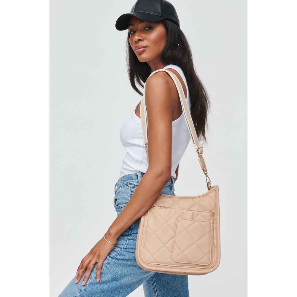 Woman wearing Natural Urban Expressions Harlie Crossbody 840611104854 View 1 | Natural