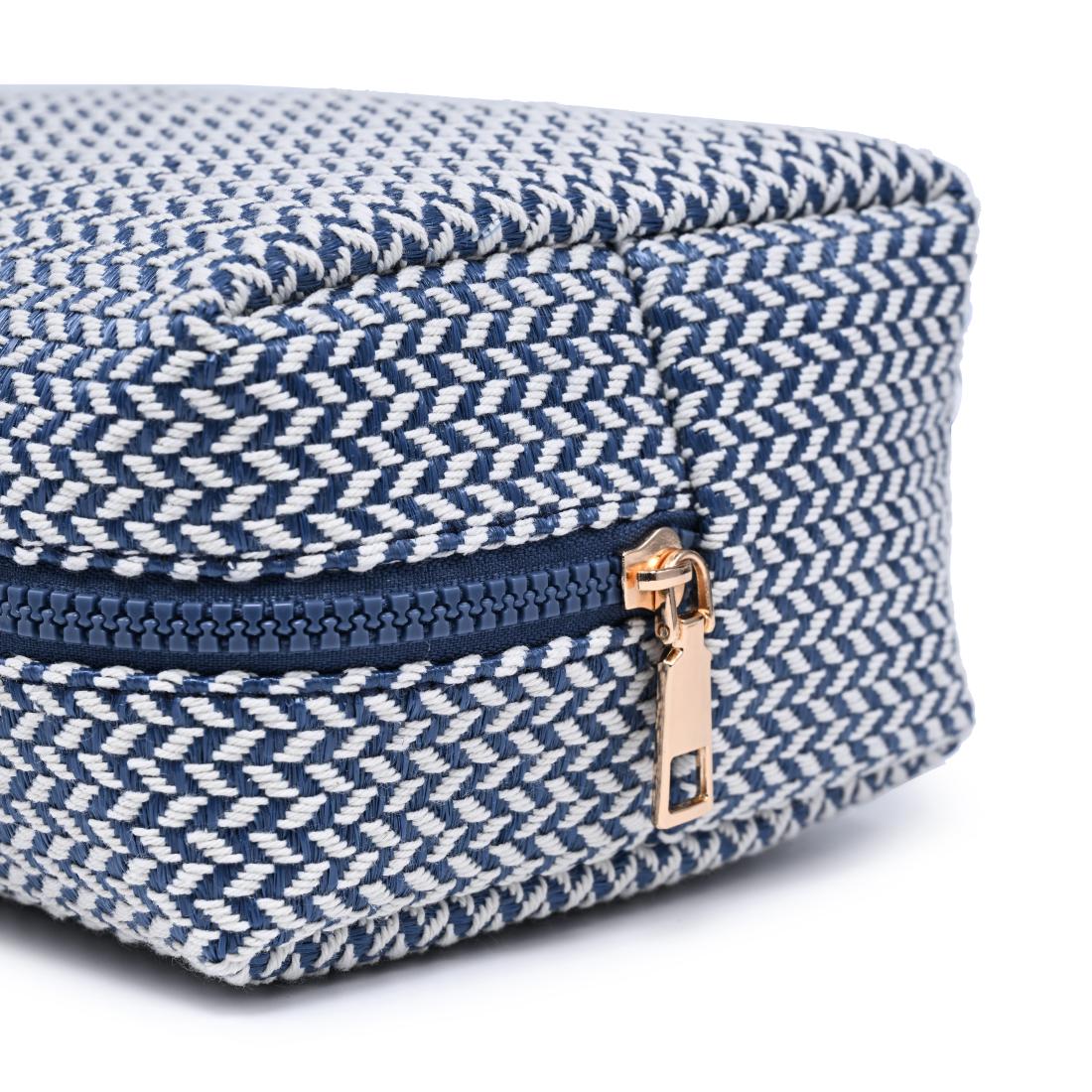 Urban Essentials Switchback Cosmetic & Travel Organizer Pouch 840504207570 View 8 | Navy