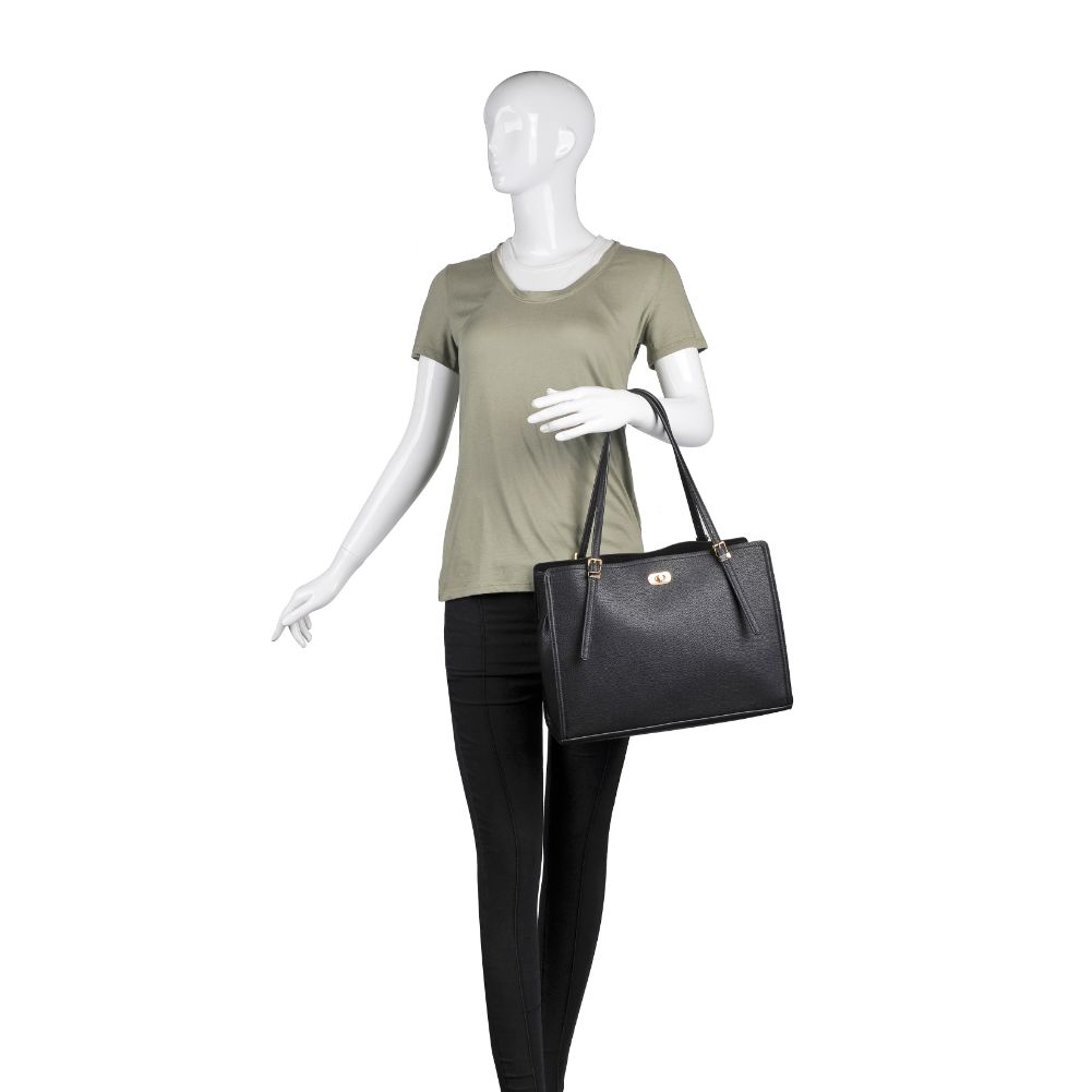 Product Image of Urban Expressions Tanya Tote NA-840611166319 View 5 | Black