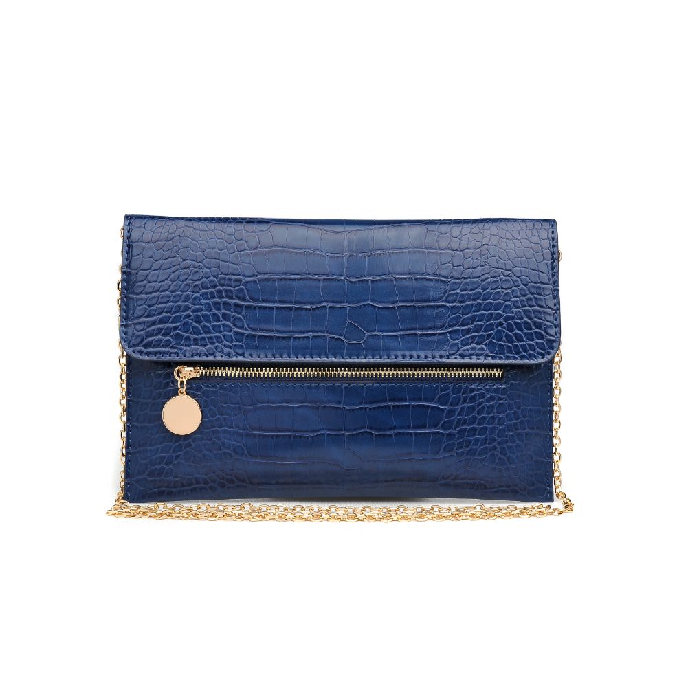 Product Image of Urban Expressions Evette Clutch 840611165510 View 1 | Navy