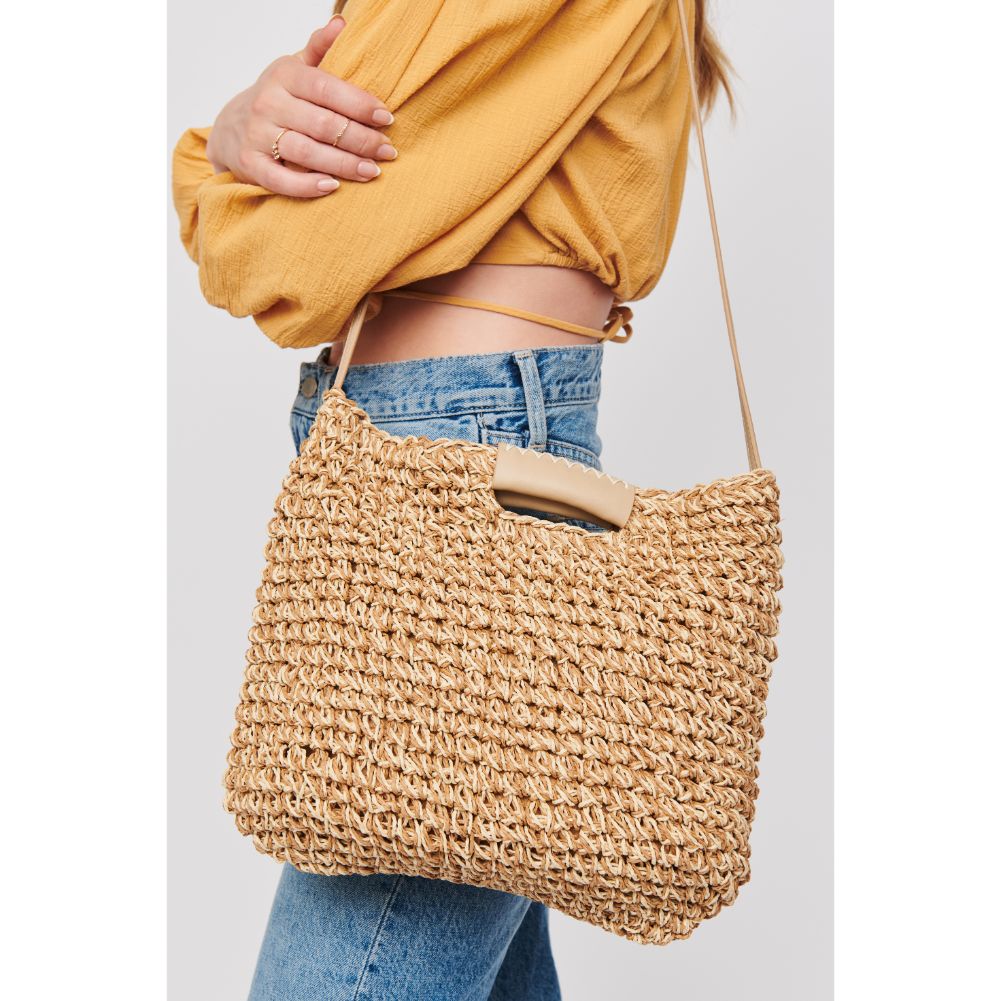Woman wearing Natural Urban Expressions Southampton Crossbody 818209018685 View 4 | Natural